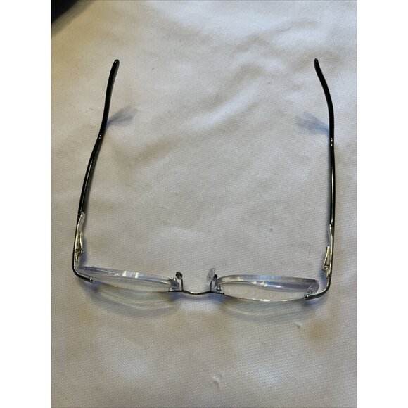 Daniel Swarovski Rimless Glasses 23K Gold Plated Frame Austria W/ Case - Picture 3 of 9